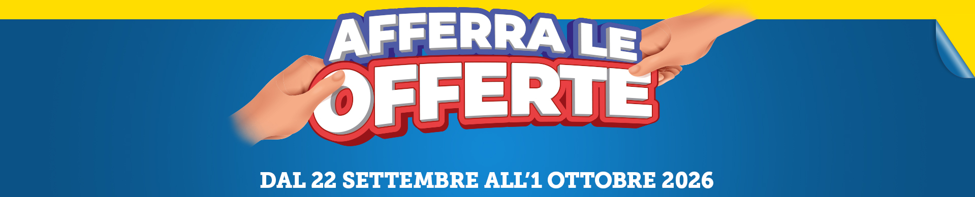 banner offerte volantino