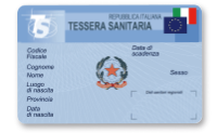 immagine di una tessera sanitaria